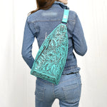 Sling Bag-Sling Bag-American Darling-Turquoise-kidtasticsgymnastics