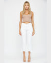 High Rise Crop Flare Jeans-Jeans-MICA Denim-24-White-kidtasticsgymnastics