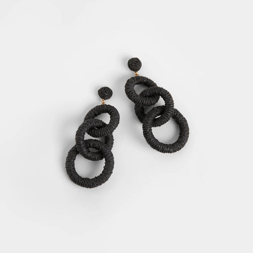 Sloane Earrings-Earrings-tgbBRANDS:Coco+Carmen,Whispers-Black-kidtasticsgymnastics