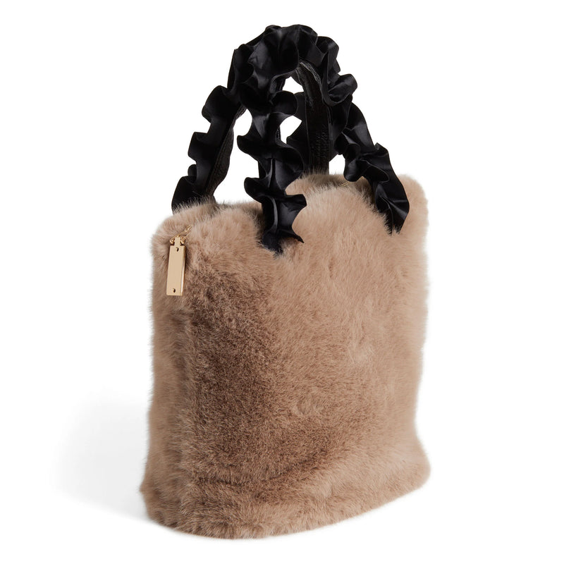 Fur Wristlet-Accessories-tgbBRANDS:Coco+Carmen,Whispers-Tan-kidtasticsgymnastics