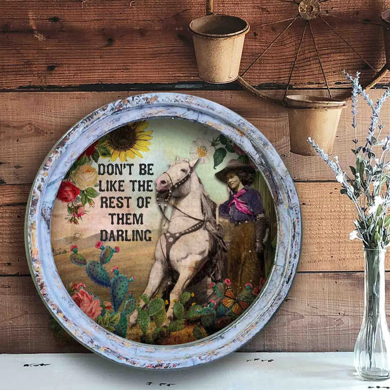 Darling Circle Artwork-Home Decor-Trouble Maker Trading Company-kidtasticsgymnastics