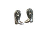 Silver Boot Earrings-Earrings-West & Co-Clear-kidtasticsgymnastics