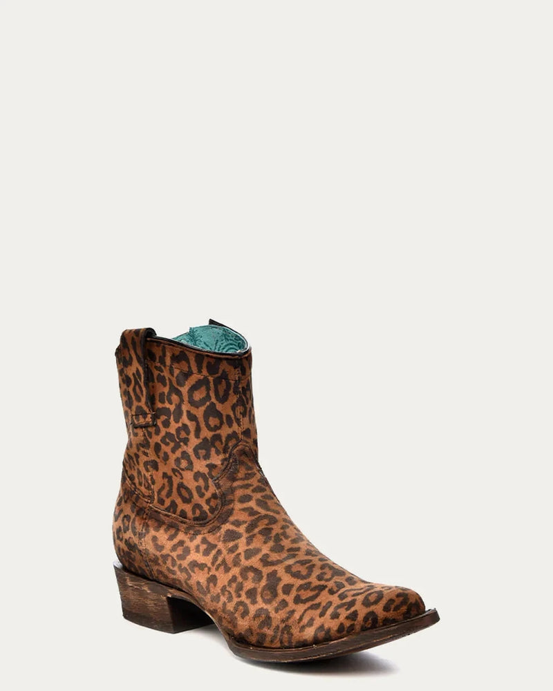 Leopard Print Ankle Boot-Boots-Corral Boots-6-kidtasticsgymnastics