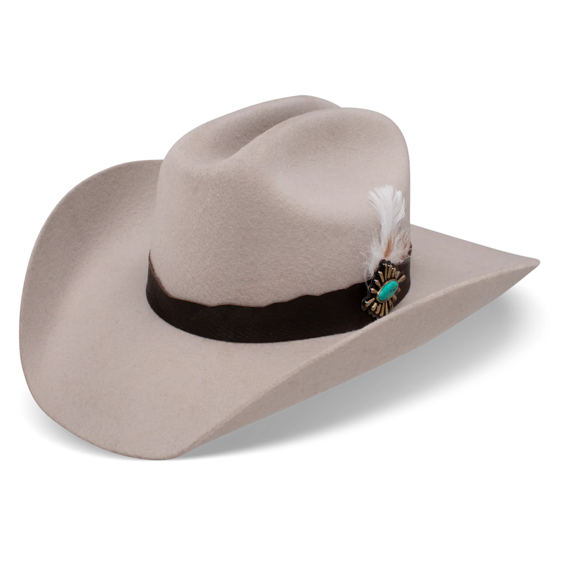 Charlie 1 Horse Saddle Up Wool Hat-Hats-Hatco-Silverbelly-Small-kidtasticsgymnastics