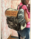 Cowhide Backpack-Backpack-Vintage Cowgirl Cases-Black-kidtasticsgymnastics