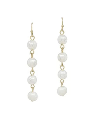 Drop Freshwater Pearl Earrings-Earrings-What's Hot Jewelry-kidtasticsgymnastics