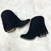 Trippier Fringe Bootie-Booties-Very G-Black-6-kidtasticsgymnastics