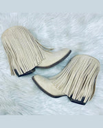 Trippier Fringe Bootie-Booties-Very G-Cream-6-kidtasticsgymnastics