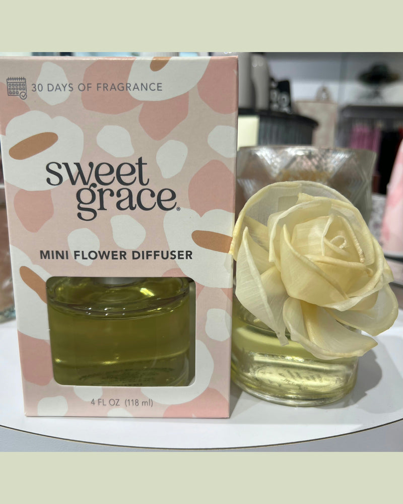 Sweet Grace Mini Flower Diffuser-Accessories-Bridgewater Candle Company-kidtasticsgymnastics