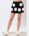 Baseball Shorts-shorts-Peach Love California-Black-Small-kidtasticsgymnastics