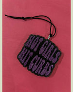 Hot Girls Hit Curbs Car Freshie-Vehicle Air Fresheners-Shop Miss S-Purple-Butt Naked-kidtasticsgymnastics