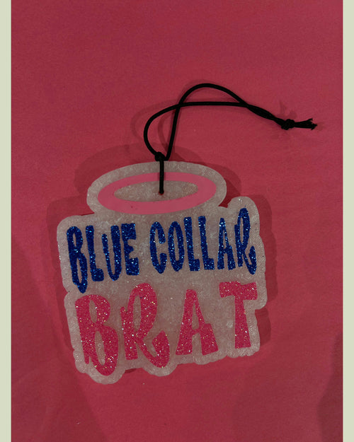 Blue Collar Brat Car Freshie-Air Fresheners-Shop Miss S-Pink/Blue-Butt Naked-kidtasticsgymnastics