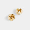 Knot Stud Earrings-Jewelry-tgbBRANDS:Coco+Carmen,Whispers-gold-kidtasticsgymnastics