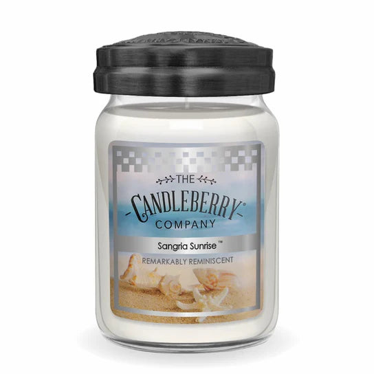 Candleberry Company Large Candles-Candles-CandleBerry Company-Large Jar-Sangria Sunrise-kidtasticsgymnastics