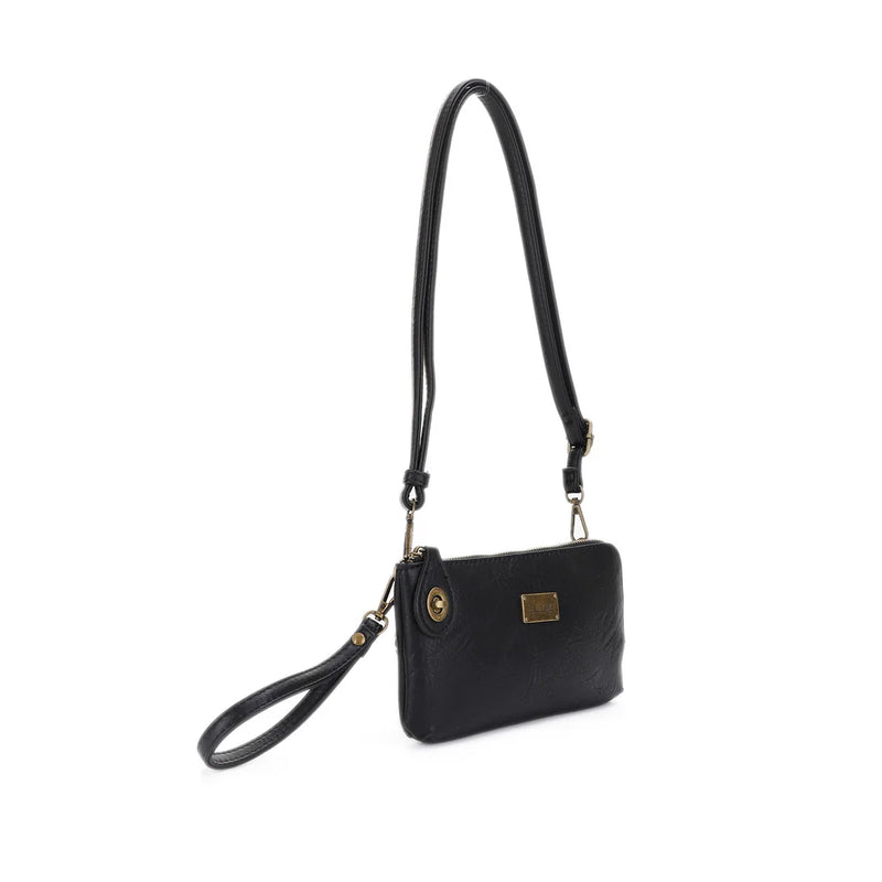 Tina Bag-Bag and Purses-Liz Soto Handbags-Black-kidtasticsgymnastics