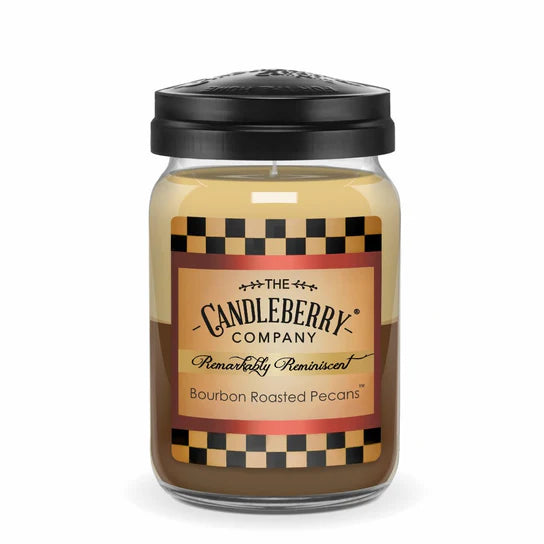 Candleberry Company Large Candles-Candles-CandleBerry Company-Large Jar-Bourbon Roasted Pecans-kidtasticsgymnastics