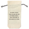 Wine Bags-wine carrier bag-Sugarboo-Wanted in a Friend-kidtasticsgymnastics