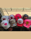 Patch Hats-Hats-Lucky Girl Boutique-Pink Smiley-kidtasticsgymnastics