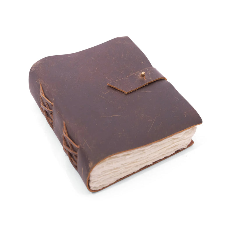 Chocolate Oiled Leather Journal-Journal-Sugarboo-kidtasticsgymnastics