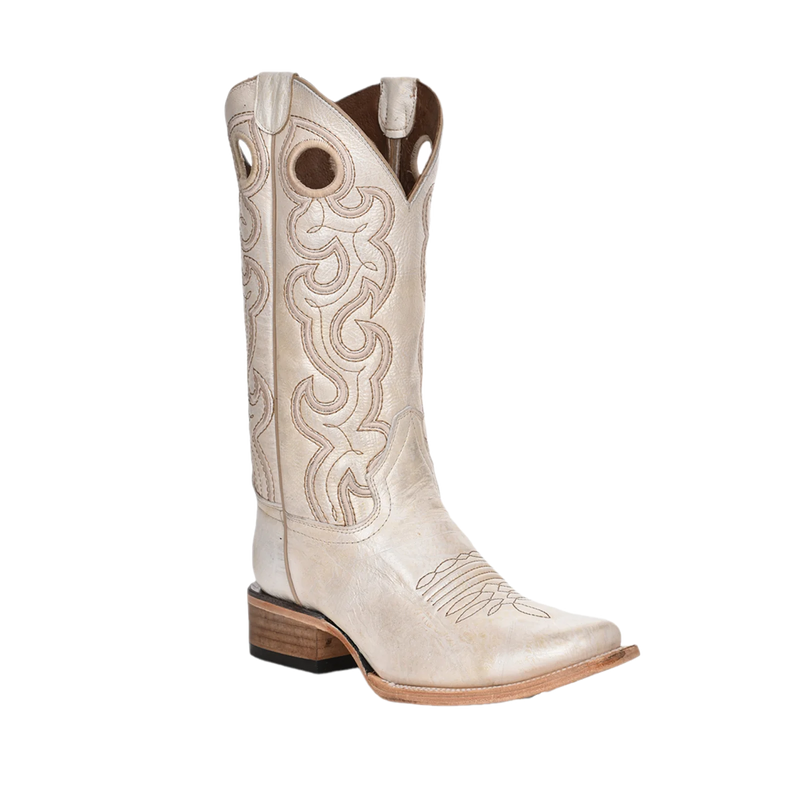 Pearl Cutout Boots-Boots-Corral Boots-Pearl Beige-7-kidtasticsgymnastics