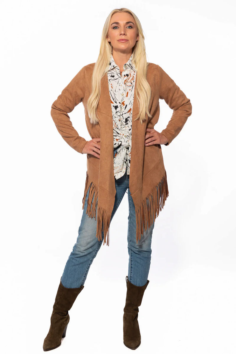 Sequoia Jacket-Jackets-Lovlei Ranch-Tan-S-kidtasticsgymnastics